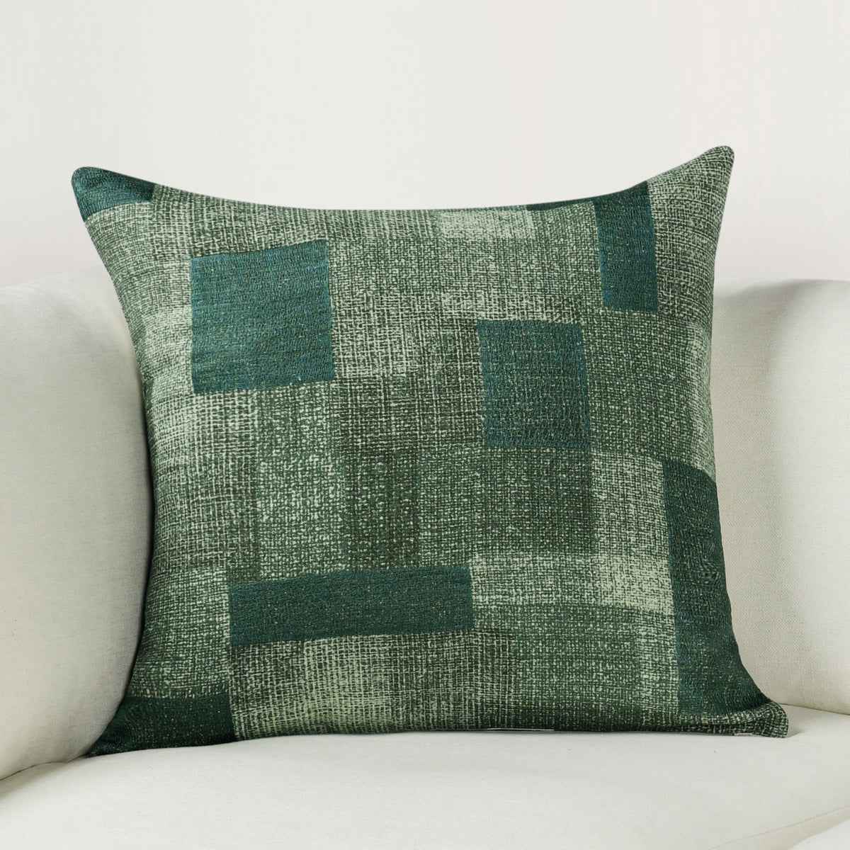 CA Praia Viridian Green 22x22 Throw Pillow (Set of 2) by Classic Home at Eve Furniture