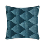 CA Scala Sea Glass Blue 22x22 Throw Pillow (Set of 2) by Classic Home at Eve Furniture