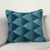 CA Scala Sea Glass Blue 22x22 Throw Pillow (Set of 2) by Classic Home at Eve Furniture
