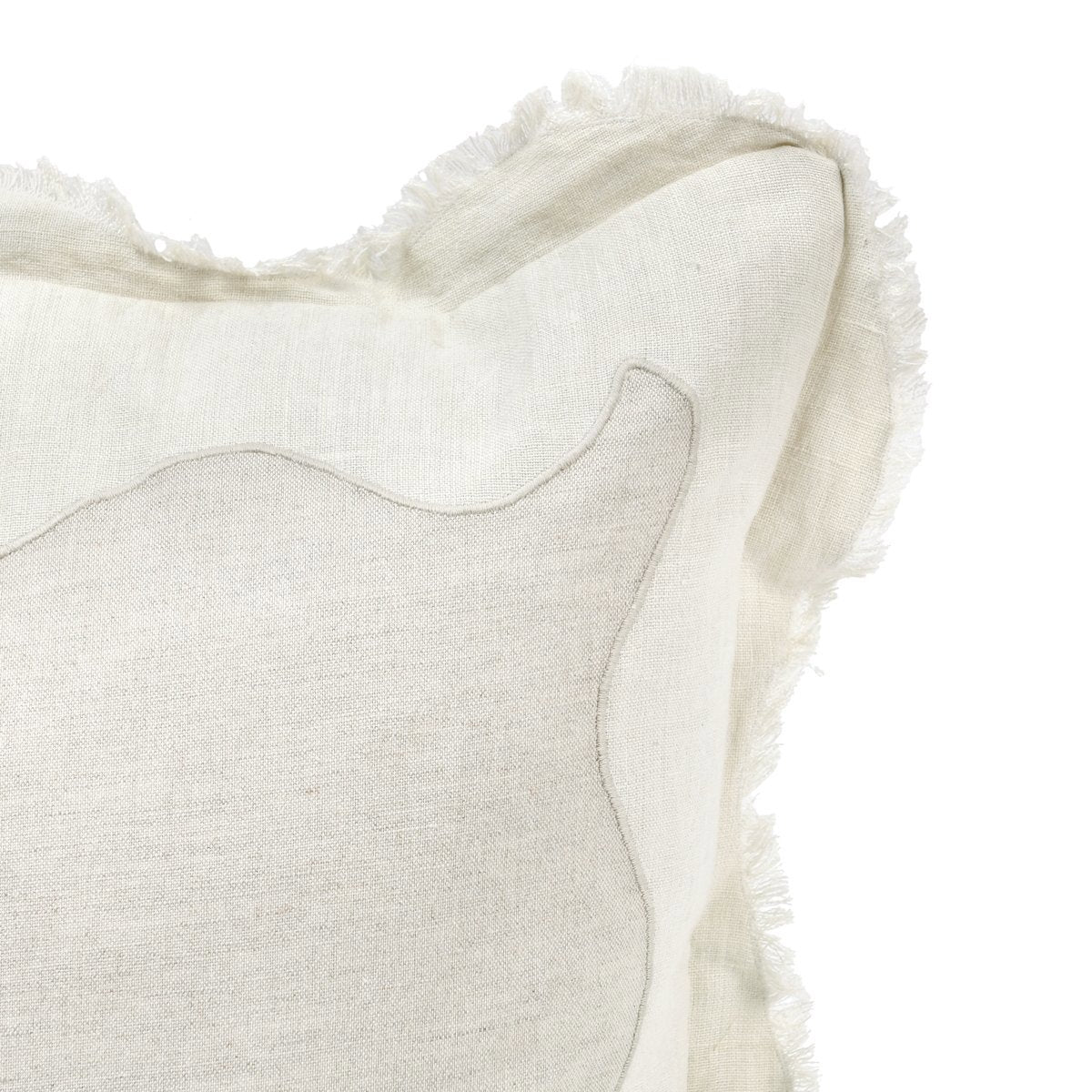 CA Tollo Natural/Ivory Multiple Sizes Throw Pillow by Classic Home at Eve Furniture
