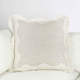 CA Tollo Natural/Ivory Multiple Sizes Throw Pillow by Classic Home at Eve Furniture