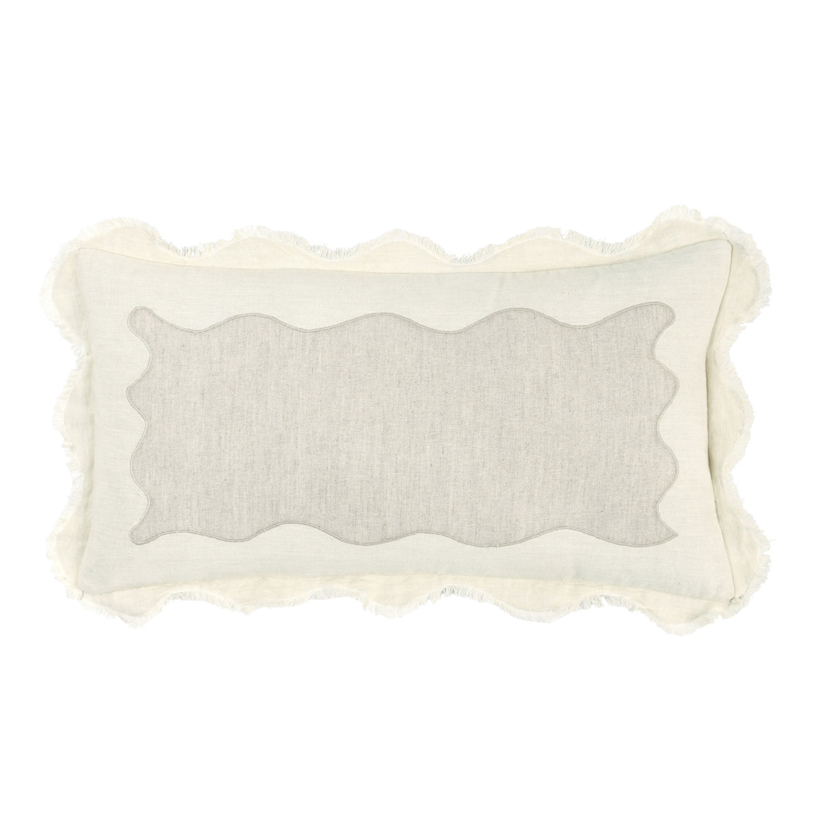 CA Tollo Natural/Ivory Multiple Sizes Throw Pillow (Set of 2) by Classic Home at Eve Furniture