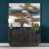 Cabalerro Wave Gray Sideboard by Crestview at Eve Furniture