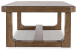 Cabalynn Coffee Table with 1 End Table in Light Brown by Ashley at Eve Furniture