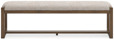 Cabalynn Light Brown 63" Dining Bench by Ashley at Eve Furniture