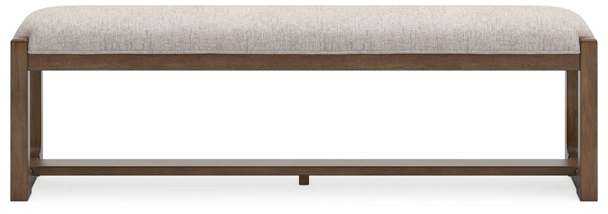 Cabalynn Light Brown 63" Dining Bench by Ashley at Eve Furniture