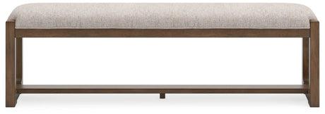 Cabalynn Light Brown 63" Dining Bench by Ashley at Eve Furniture