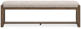 Cabalynn Light Brown 63" Dining Bench by Ashley at Eve Furniture
