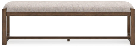 Cabalynn Light Brown 63" Dining Bench by Ashley at Eve Furniture