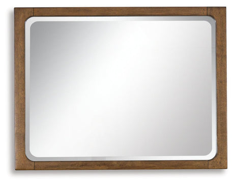 CABALYNN Light Brown Bedroom Mirror by Ashley at Eve Furniture