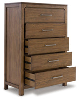 Cabalynn Light Brown Chest of Drawers by Ashley at Eve Furniture