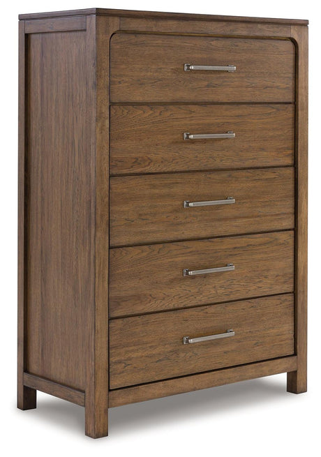 Cabalynn Light Brown Chest of Drawers by Ashley at Eve Furniture