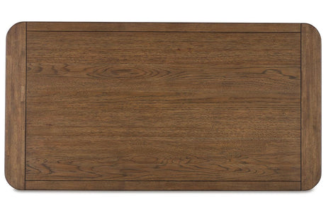 Cabalynn Light Brown Coffee Table and 2 End Tables by Ashley at Eve Furniture