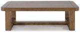 Cabalynn Light Brown Coffee Table by Ashley at Eve Furniture