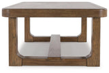 Cabalynn Light Brown Coffee Table by Ashley at Eve Furniture