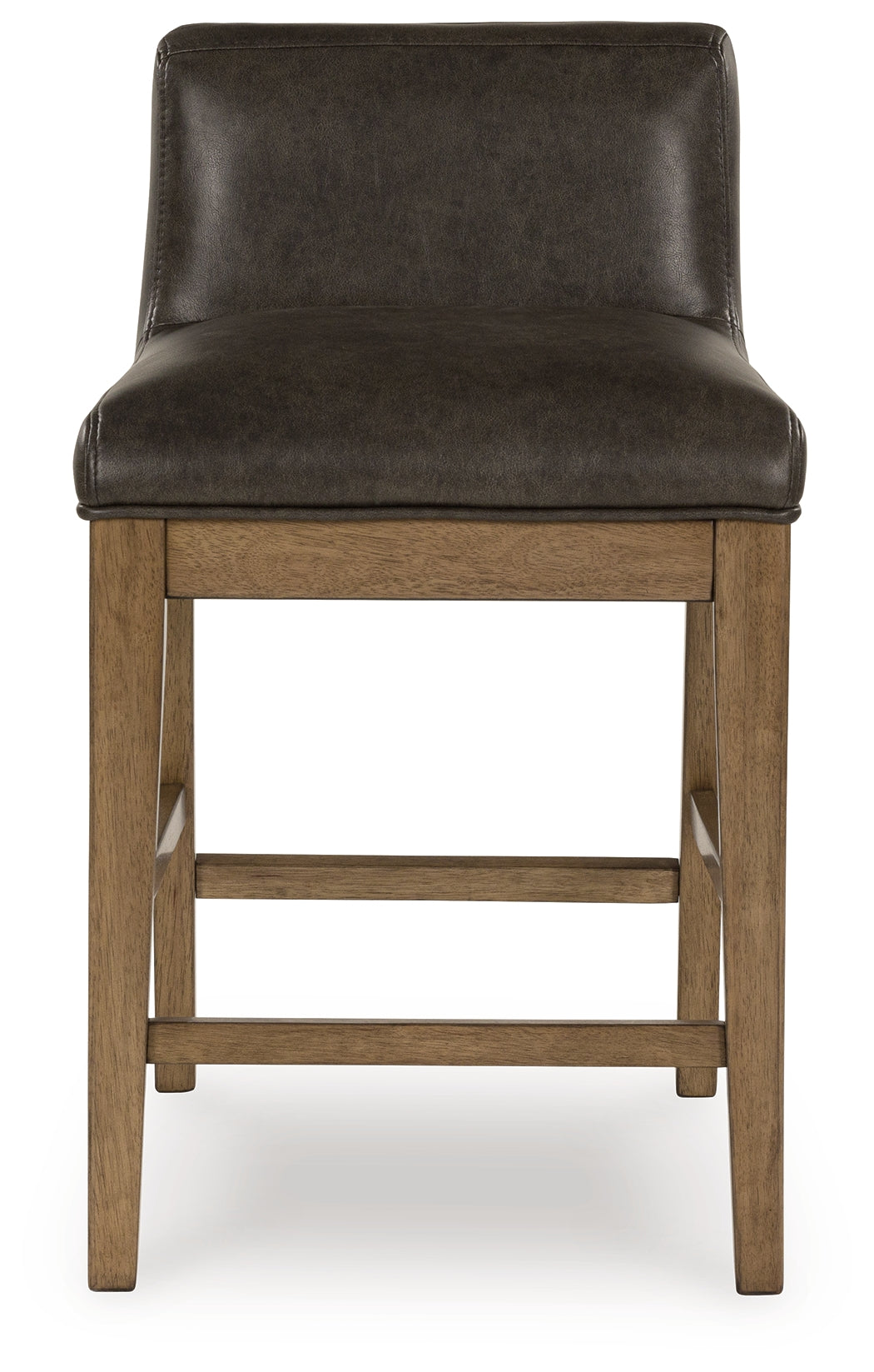 Cabalynn Light Brown Counter Height Barstool, Set of 2