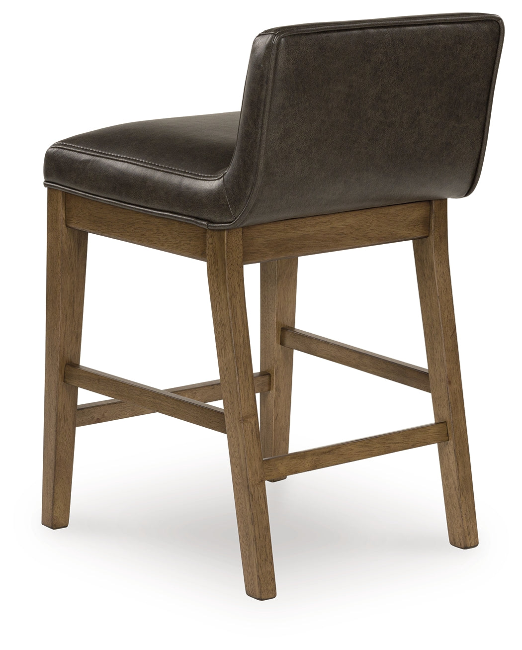 Cabalynn Light Brown Counter Height Barstool, Set of 2