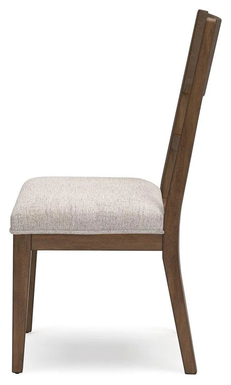 Cabalynn Light Brown Dining Chair, Set of 2 by Ashley at Eve Furniture