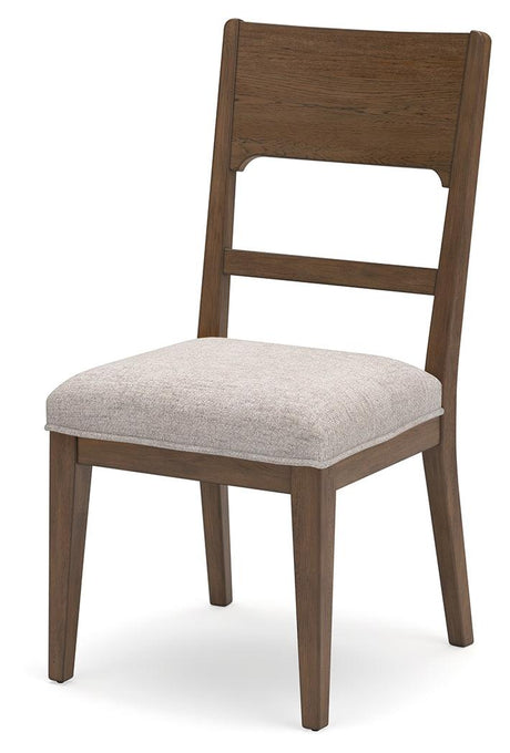 Cabalynn Light Brown Dining Chair, Set of 2 by Ashley at Eve Furniture