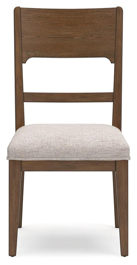 Cabalynn Light Brown Dining Chair, Set of 2 by Ashley at Eve Furniture