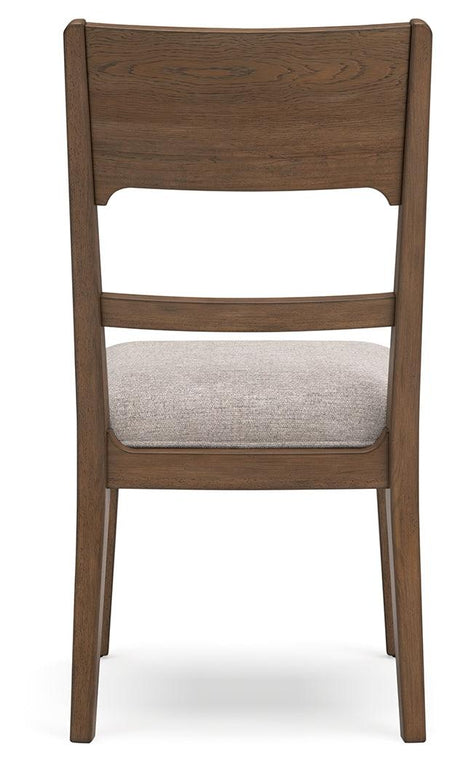 Cabalynn Light Brown Dining Chair, Set of 2 by Ashley at Eve Furniture