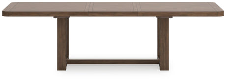 Cabalynn Light Brown Dining Extension Table by Ashley at Eve Furniture