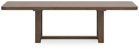 Cabalynn Light Brown Dining Extension Table by Ashley at Eve Furniture