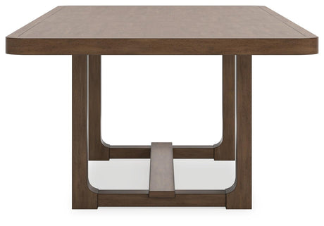 Cabalynn Light Brown Dining Extension Table by Ashley at Eve Furniture
