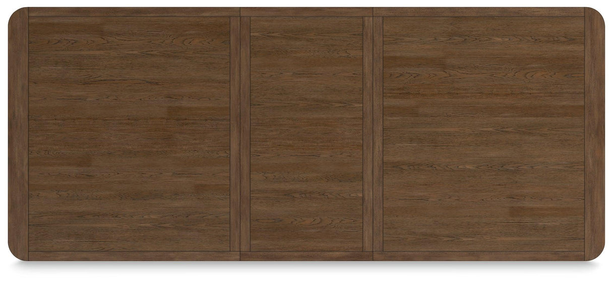 Cabalynn Light Brown Dining Extension Table by Ashley at Eve Furniture