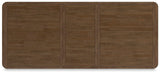 Cabalynn Light Brown Dining Extension Table by Ashley at Eve Furniture