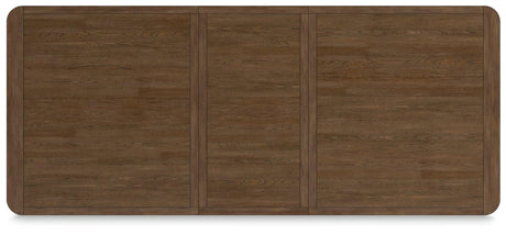 Cabalynn Light Brown Dining Extension Table by Ashley at Eve Furniture