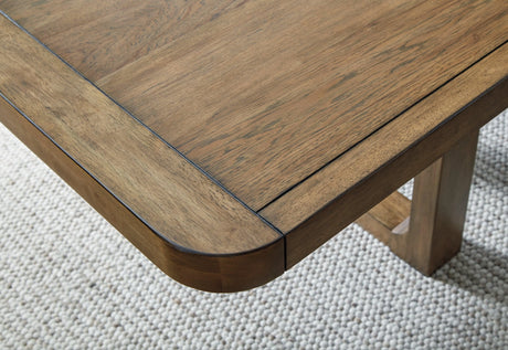 Cabalynn Light Brown Dining Extension Table by Ashley at Eve Furniture