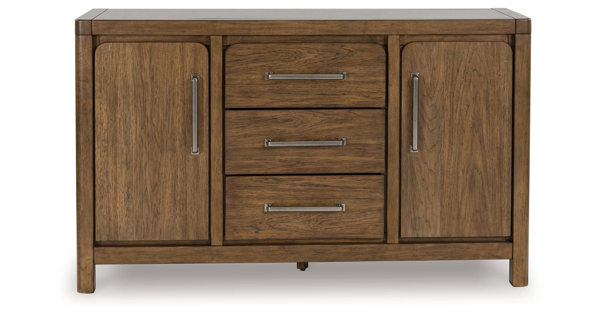 Cabalynn Light Brown Dining Server by Ashley at Eve Furniture