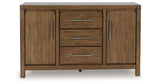 Cabalynn Light Brown Dining Server by Ashley at Eve Furniture