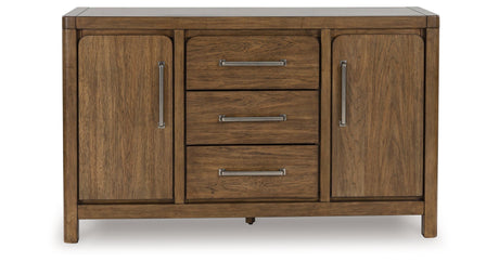 Cabalynn Light Brown Dining Server by Ashley at Eve Furniture