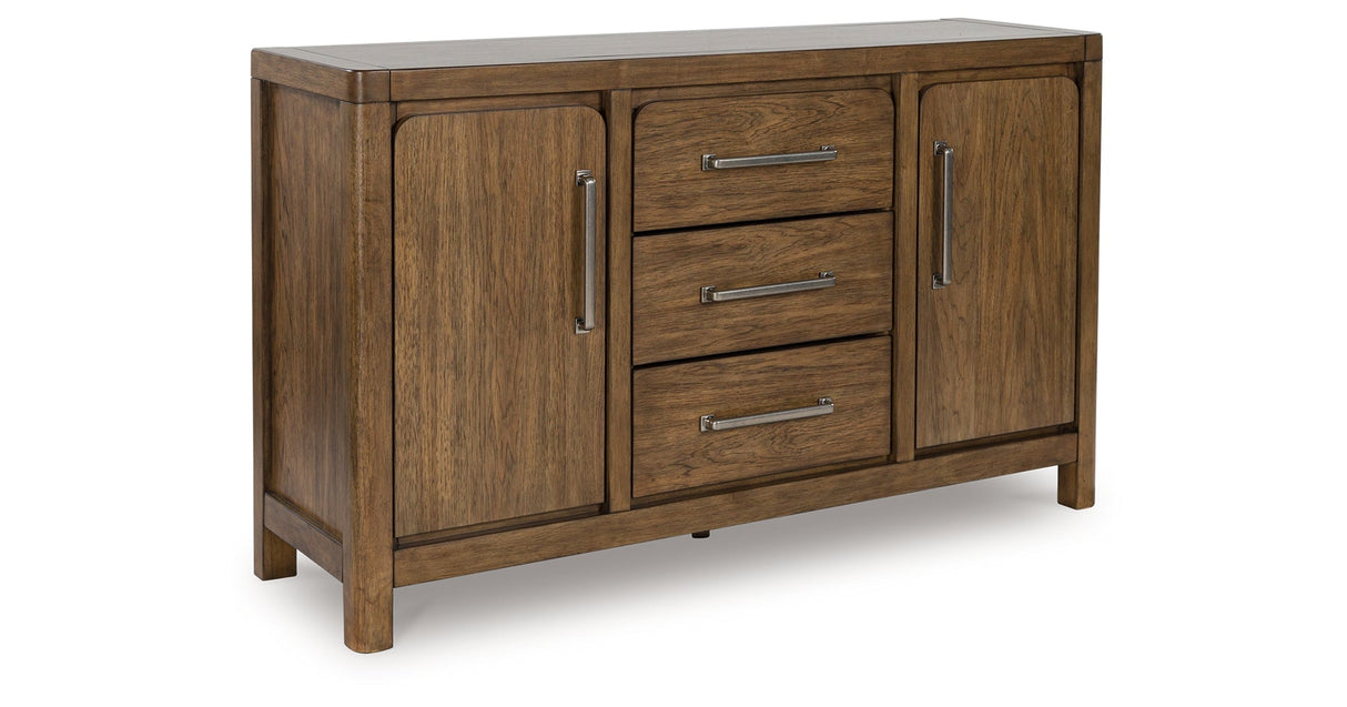 Cabalynn Light Brown Dining Server by Ashley at Eve Furniture