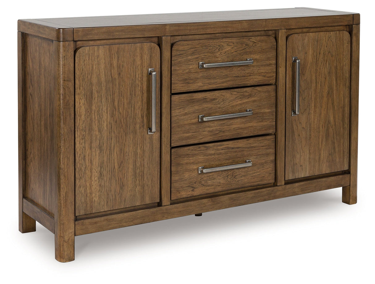 Cabalynn Light Brown Dining Server by Ashley at Eve Furniture