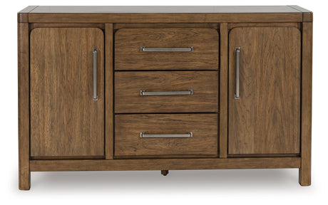 Cabalynn Light Brown Dining Server by Ashley at Eve Furniture