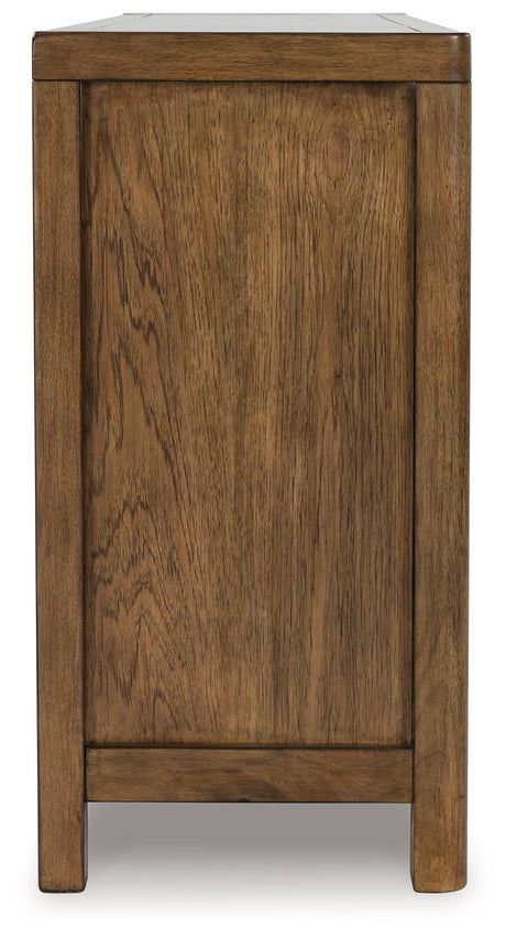 Cabalynn Light Brown Dining Server by Ashley at Eve Furniture
