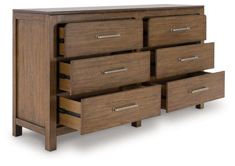 Cabalynn Light Brown Dresser by Ashley at Eve Furniture