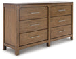 Cabalynn Light Brown Dresser by Ashley at Eve Furniture
