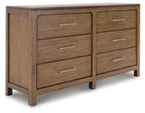 Cabalynn Light Brown Dresser by Ashley at Eve Furniture