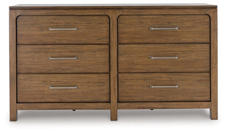 Cabalynn Light Brown Dresser by Ashley at Eve Furniture