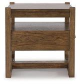 Cabalynn Light Brown End Table by Ashley at Eve Furniture