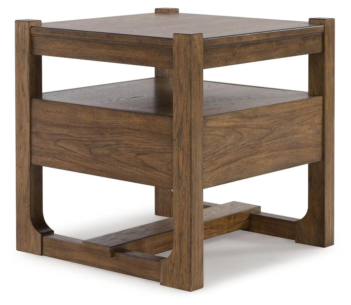 Cabalynn Light Brown End Table by Ashley at Eve Furniture