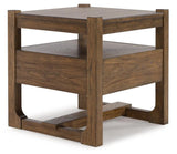 Cabalynn Light Brown End Table by Ashley at Eve Furniture