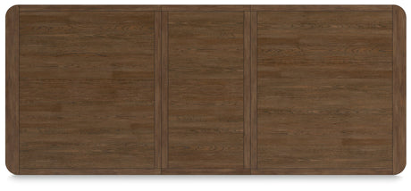 Cabalynn Light Brown Extension Dining Room Set by Ashley at Eve Furniture