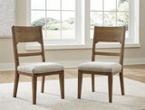Cabalynn Light Brown Extension Dining Room Set by Ashley at Eve Furniture