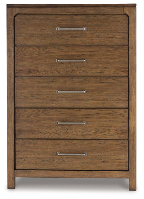 Cabalynn Light Brown Panel Storage Bedroom Set by Ashley at Eve Furniture