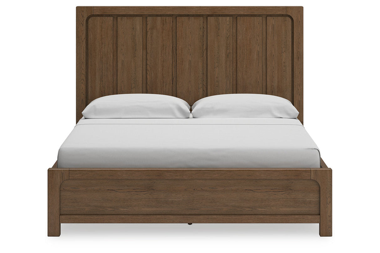 Cabalynn Light Brown Panel Storage Bedroom Set by Ashley at Eve Furniture